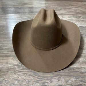 Will and Bear Buck Oak Light Brown Felt Cowboy Hat